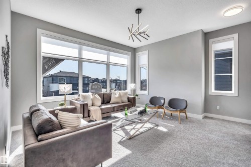 6606 Knox Place, Edmonton, AB - Indoor Photo Showing Living Room