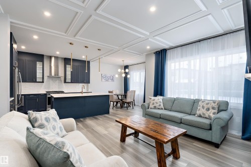 211 Caledon Crescent, Spruce Grove, AB - Indoor Photo Showing Living Room