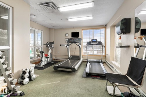 321 11260 153 Avenue, Edmonton, AB - Indoor Photo Showing Gym Room