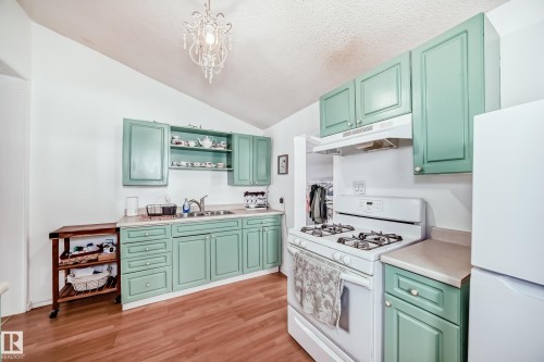 10928 92 Street, Edmonton, AB - Indoor Photo Showing Kitchen With Double Sink