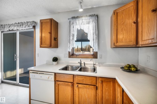 36 303 Twin Brooks Drive, Edmonton, AB - Indoor Photo Showing Kitchen With Double Sink