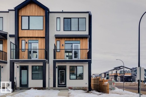 2604 Alces Way, Edmonton, AB - Outdoor With Balcony With Facade