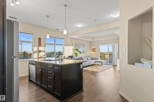 428 7825 71 Street, Edmonton, AB - Indoor Photo Showing Kitchen With Upgraded Kitchen