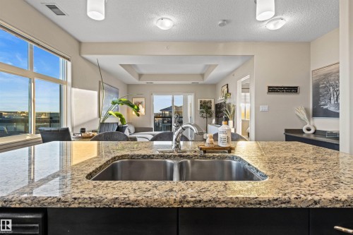 428 7825 71 Street, Edmonton, AB - Indoor Photo Showing Kitchen With Double Sink