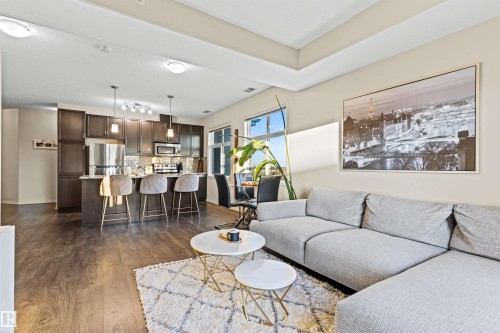 428 7825 71 Street, Edmonton, AB - Indoor Photo Showing Living Room