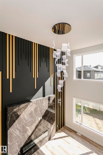 Staircase featuring healthy amount of natural light. - 1723 19 Street, Edmonton, AB - Indoor Photo Showing Bedroom