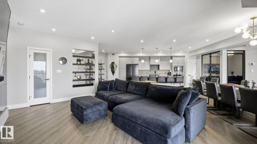 311 7463 May Common, Edmonton, AB - Indoor Photo Showing Living Room