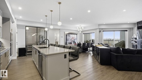 311 7463 May Common, Edmonton, AB - Indoor Photo Showing Kitchen With Upgraded Kitchen