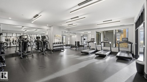 311 7463 May Common, Edmonton, AB - Indoor Photo Showing Gym Room
