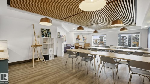 311 7463 May Common, Edmonton, AB - Indoor Photo Showing Dining Room