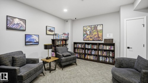 311 7463 May Common, Edmonton, AB - Indoor Photo Showing Living Room