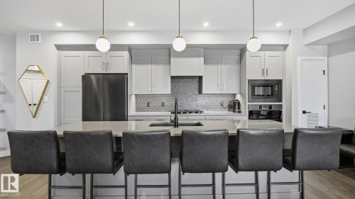 311 7463 May Common, Edmonton, AB - Indoor Photo Showing Kitchen With Upgraded Kitchen