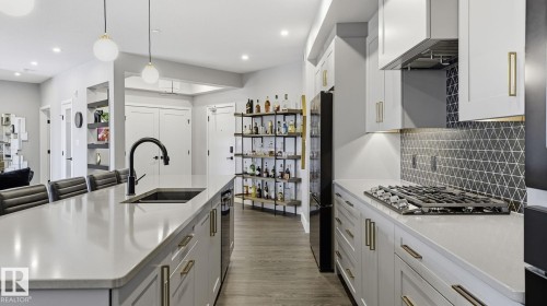 311 7463 May Common, Edmonton, AB - Indoor Photo Showing Kitchen With Double Sink With Upgraded Kitchen