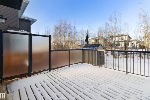 Deck with a residential view - 107 Cresthaven Grove, Ardrossan, AB - Outdoor With Exterior