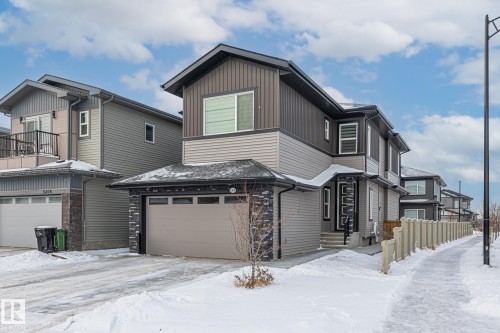 Modern home with an attached garage - 5304 Kimball Place, Edmonton, AB - Outdoor