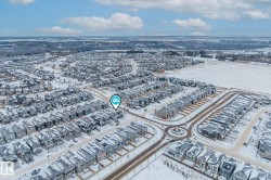 View of snowy aerial view - 