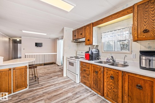 26332 Twp Road 594, Rural Westlock County, AB - Indoor Photo Showing Kitchen With Double Sink