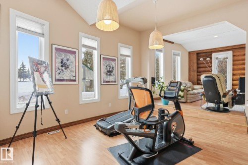 73078 Southshore Drive, Widewater, AB - Indoor Photo Showing Gym Room