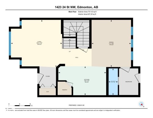 View of room layout - 1423 24 Street, Edmonton, AB - Other
