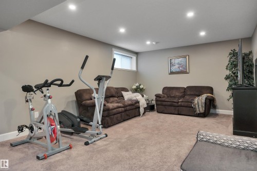 1958 Ainslie Link, Edmonton, AB - Indoor Photo Showing Gym Room