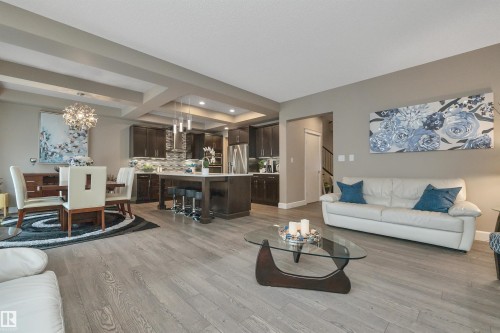 1958 Ainslie Link, Edmonton, AB - Indoor Photo Showing Living Room