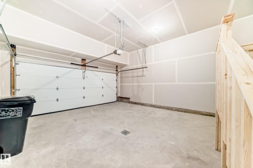 View of garage - 3249 Dixon Way, Edmonton, AB - Indoor Photo Showing Garage