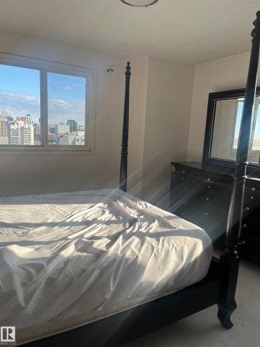 1504 10150 117 Street, Edmonton, AB - Indoor Photo Showing Bedroom