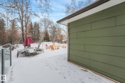 View of snowy yard - 