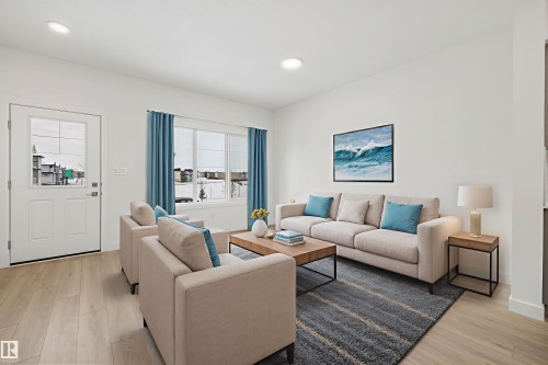 18119 85 Street, Edmonton, AB - Indoor Photo Showing Living Room