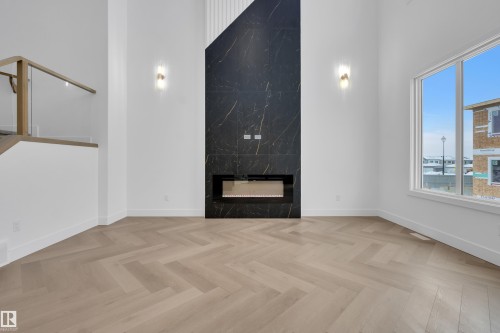 4306 35 Street, Beaumont, AB - Indoor With Fireplace