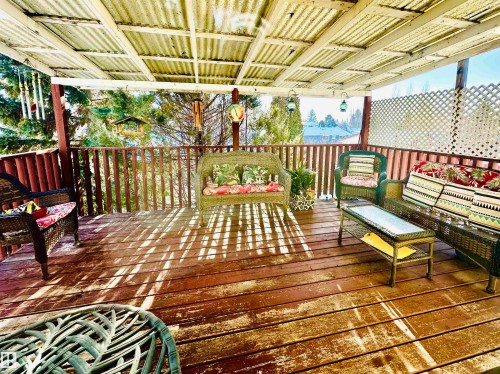 141 Willow Drive, Wetaskiwin, AB - Outdoor With Deck Patio Veranda