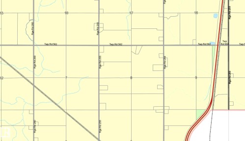 Rr 255 Twp 560, Rural Sturgeon County, AB 