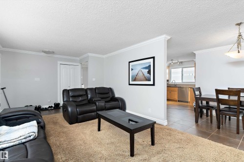 1115 82 Street, Edmonton, AB - Indoor Photo Showing Living Room
