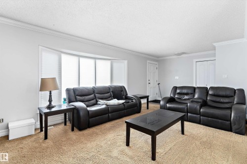 1115 82 Street, Edmonton, AB - Indoor Photo Showing Living Room