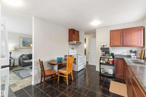 11306 32 Street, Edmonton, AB - Indoor Photo Showing Kitchen With Double Sink