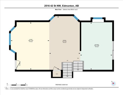 View of property floor plan - 2516 42 Street, Edmonton, AB - Other