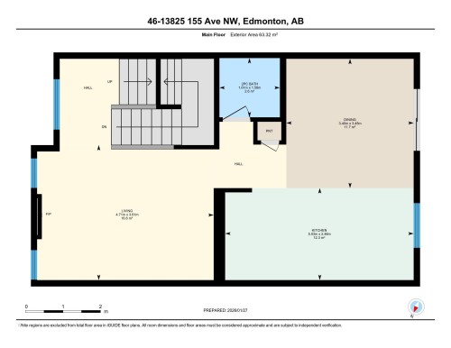 View of room layout - 46 13825 155 Avenue, Edmonton, AB - Other