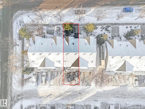 View of property location featuring property parcel outlined - 23 4755 Terwillegar Common, Edmonton, AB - Outdoor