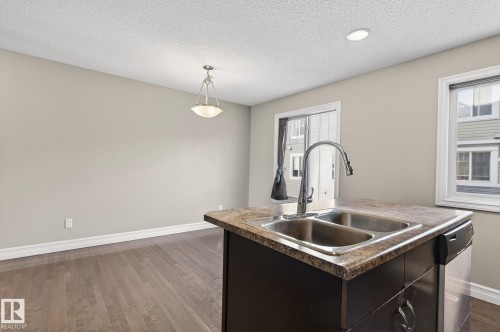 Edmonton, AB - Indoor Photo Showing Kitchen With Double Sink
