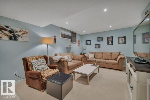 4260 24 Street, Edmonton, AB - Indoor Photo Showing Living Room