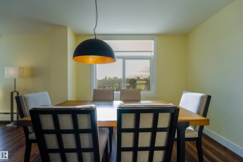 602 11710 100 Avenue, Edmonton, AB - Indoor Photo Showing Dining Room