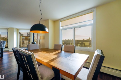 602 11710 100 Avenue, Edmonton, AB - Indoor Photo Showing Dining Room