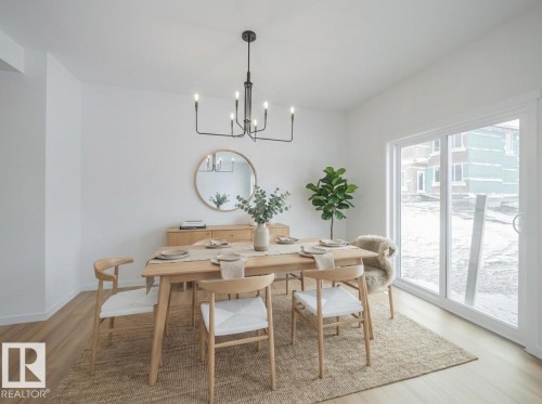 8724 224 Street, Edmonton, AB - Indoor Photo Showing Dining Room