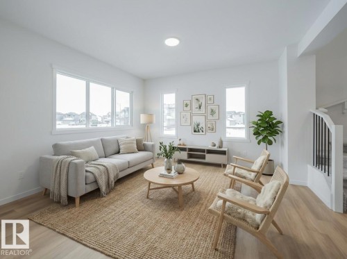 8724 224 Street, Edmonton, AB - Indoor Photo Showing Living Room