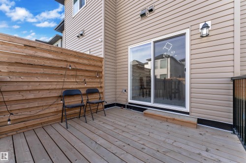 3704 41 Avenue, Beaumont, AB - Outdoor With Deck Patio Veranda With Exterior