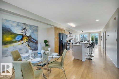 214 9507 101 Avenue, Edmonton, AB - Indoor Photo Showing Dining Room