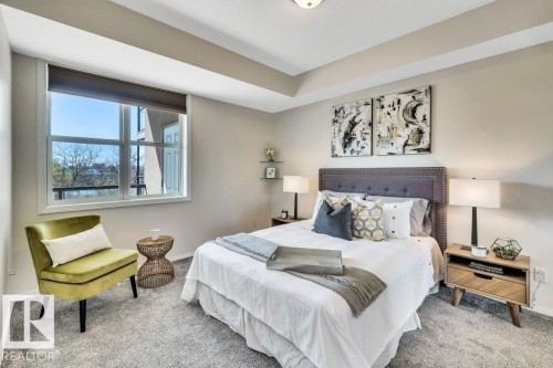 214 9507 101 Avenue, Edmonton, AB - Indoor Photo Showing Bedroom