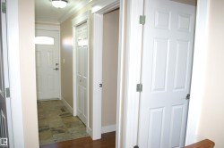 Back foyer out to the deck - 