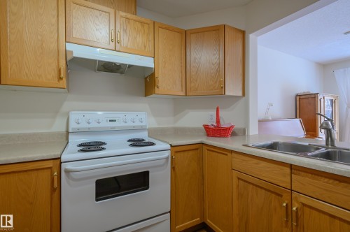 44 30 Levasseur Road, St. Albert, AB - Indoor Photo Showing Kitchen With Double Sink