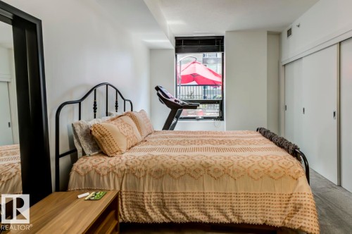 205 11933 Jasper Avenue, Edmonton, AB - Indoor Photo Showing Bedroom